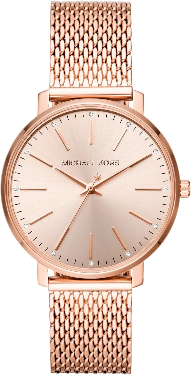 Michael Kors Pyper Women’s Watch, Stainless Steel Watch for Women with Steel, Leather, or Silicone Band