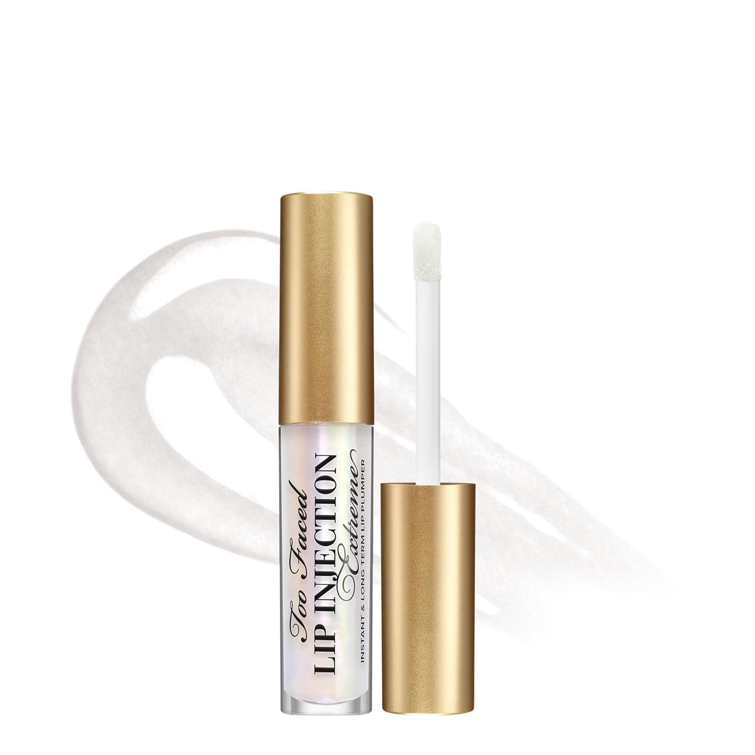 Too Faced Lip Injection Lip Plumper | Hydrating Lip Gloss for Fuller-Looking Lips | Original, Maximum Plump, Cooling Gloss & Plumping Click Formulas