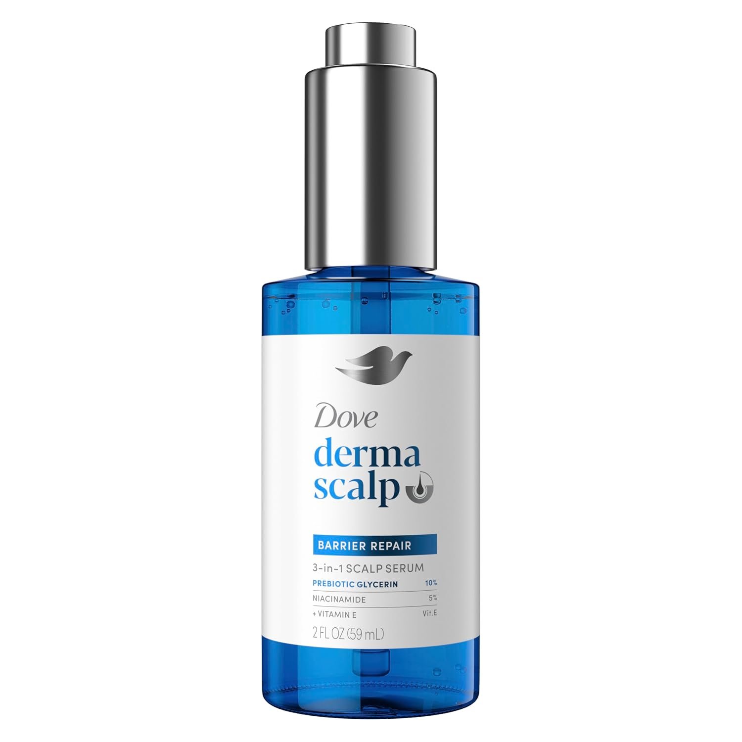 Dove Derma Scalp Dandruff Relief 3-in-1 Barrier Repair Serum 1 ct, 2 fl oz