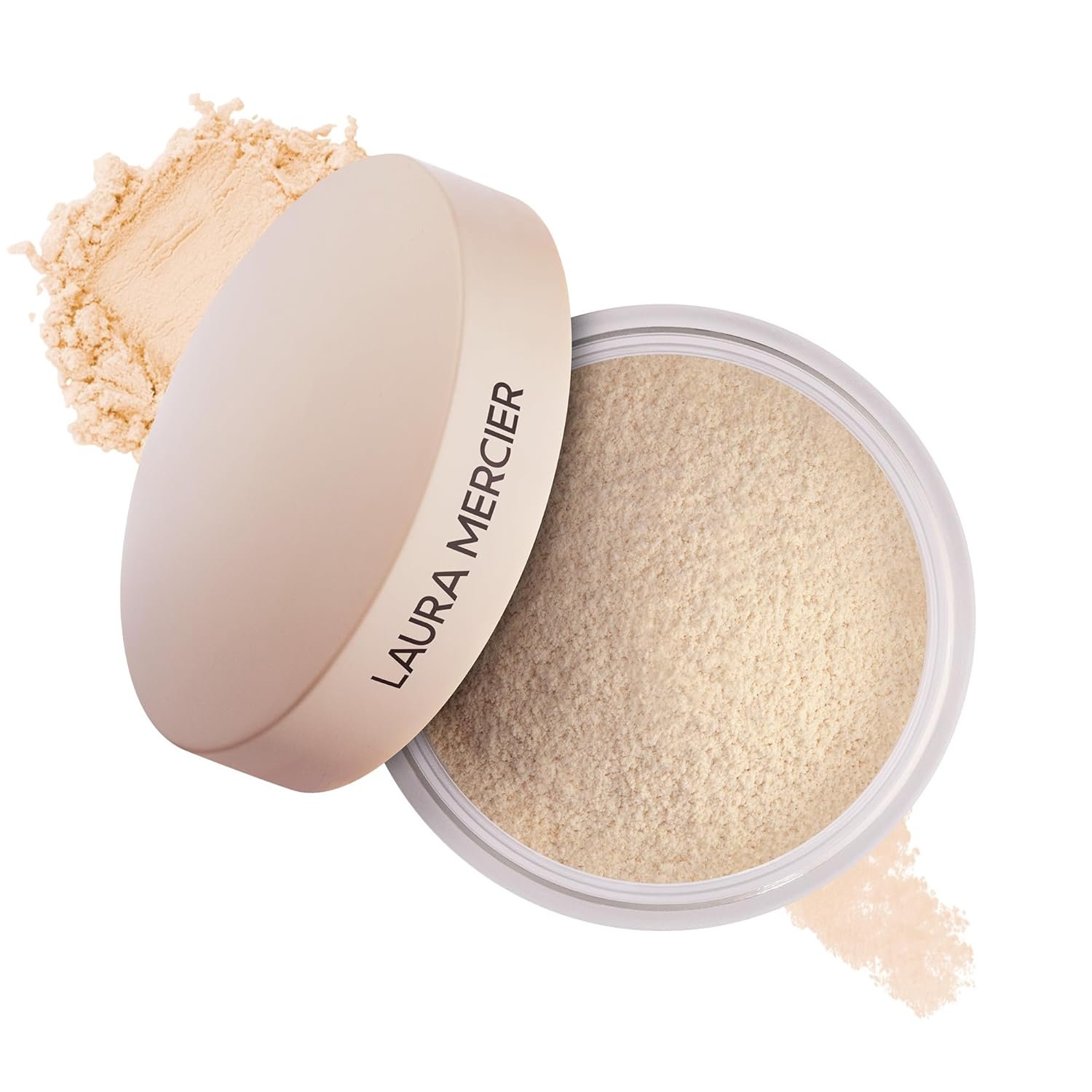 Laura Mercier Translucent Loose Talc-Free Setting Powder Ultra-Blur, 16HR Hydrating Wear, Natural Finish, Hyaluronic Acid-Infused, Normal to Dry & Mature Skin, Mint Green Shade Color Corrects Redness