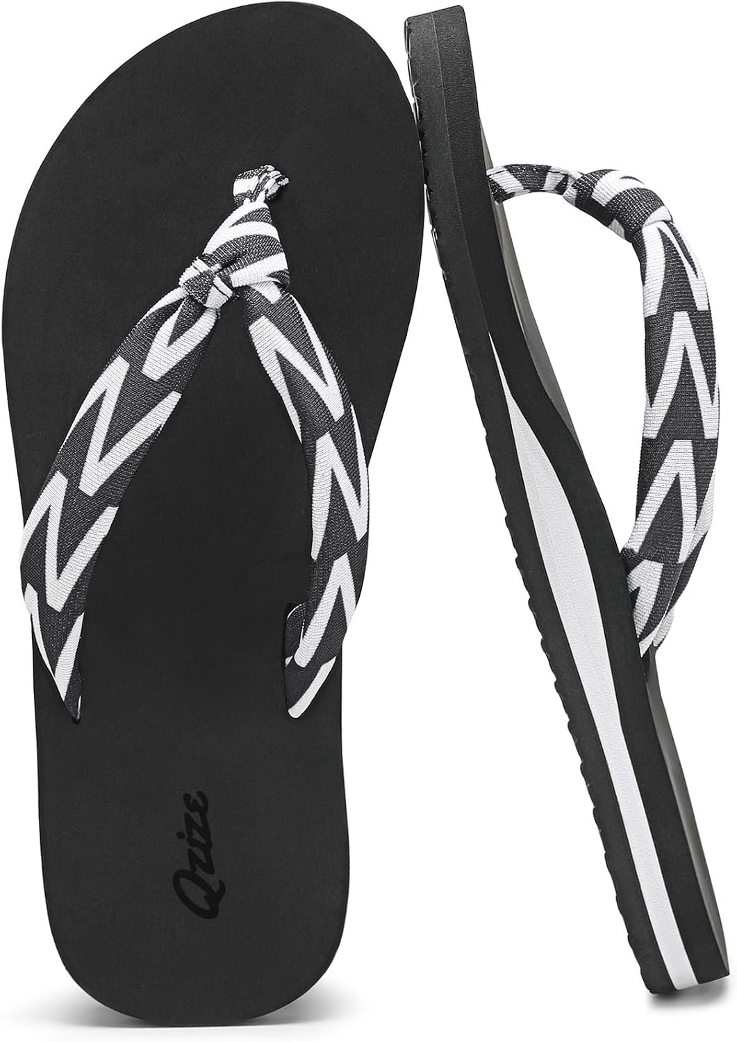 Flip Flops for Women Yoga Mat Arch Support Summer Beach Thong Sandals | Flexible, Soft Cushioning,Comfort, Quick-Dry, Lightweight Support, Beach, Pool, Shower and Travel