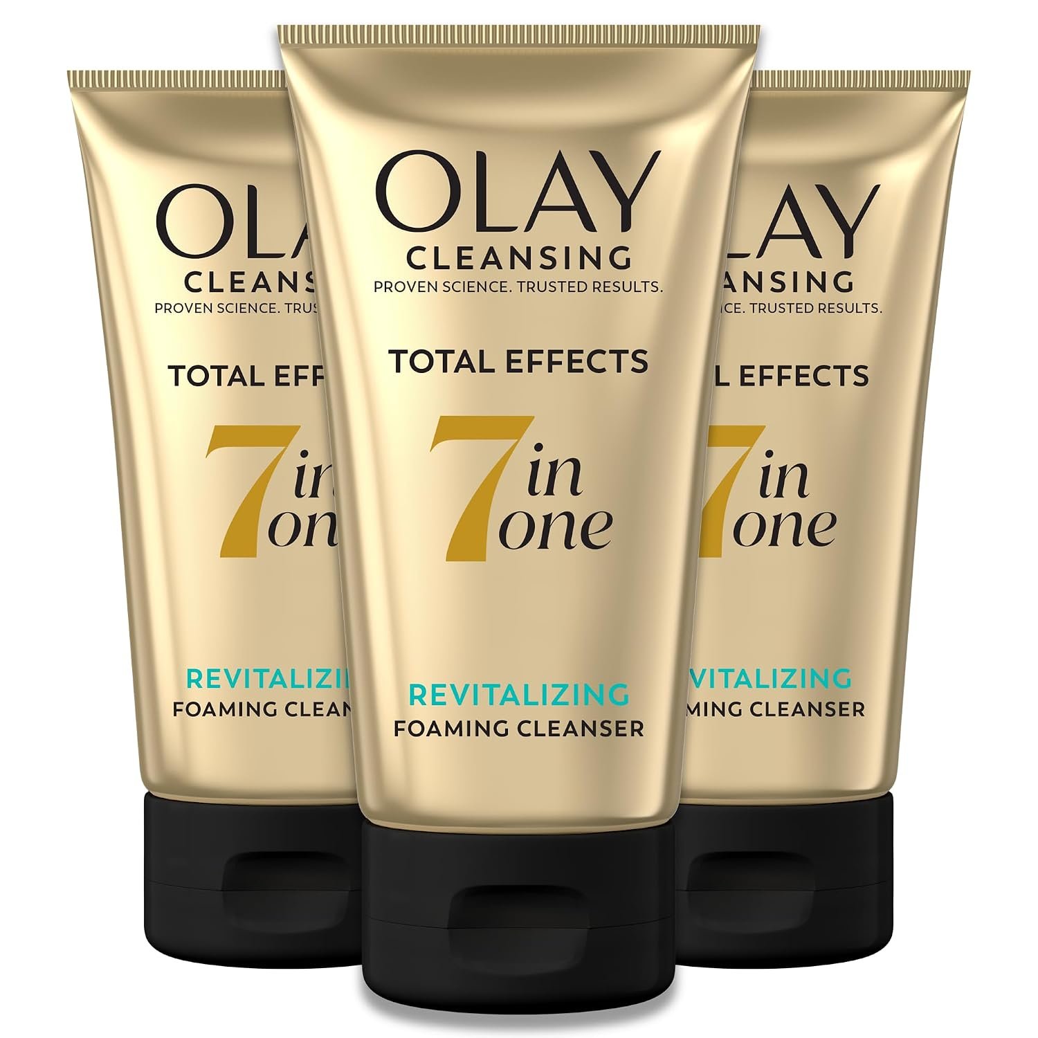 Olay Total Effects Revitalizing Foaming Facial Cleanser, 5.0 fl oz (pack of 3)