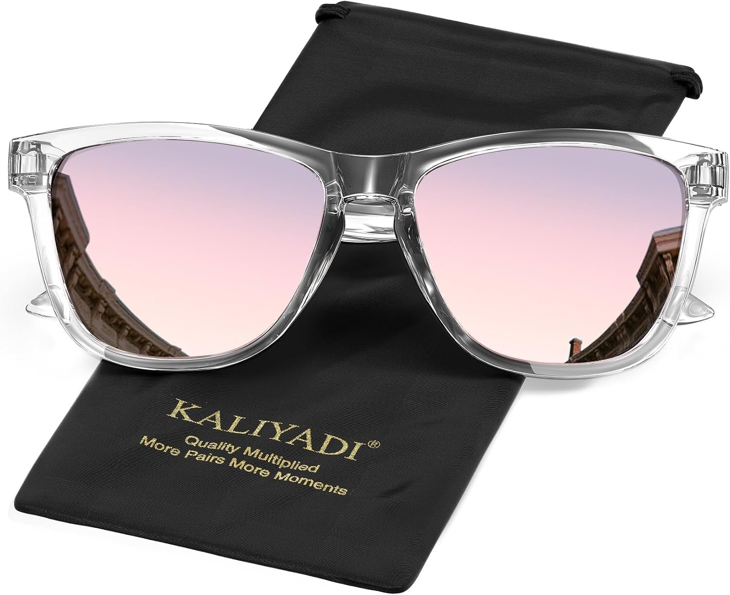 KALIYADI Womens-Sunglasses Polarized Sunglasses Womens: Retro Trendy Sun Glasses with UV400 Protection for Travel Driving