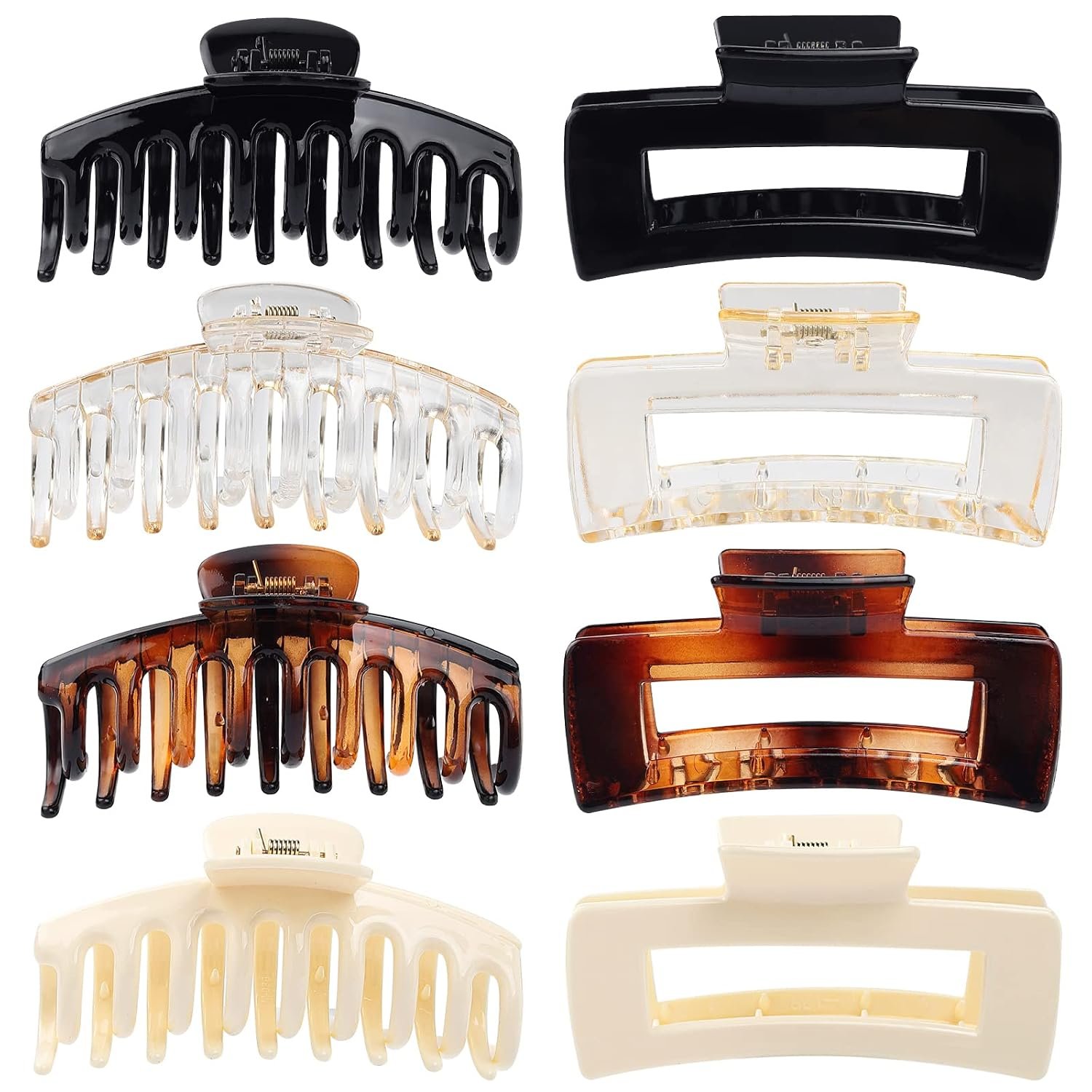 laxizar 8 Pcs Claw Clips Hair Clips for Women Hair Accessories for Women