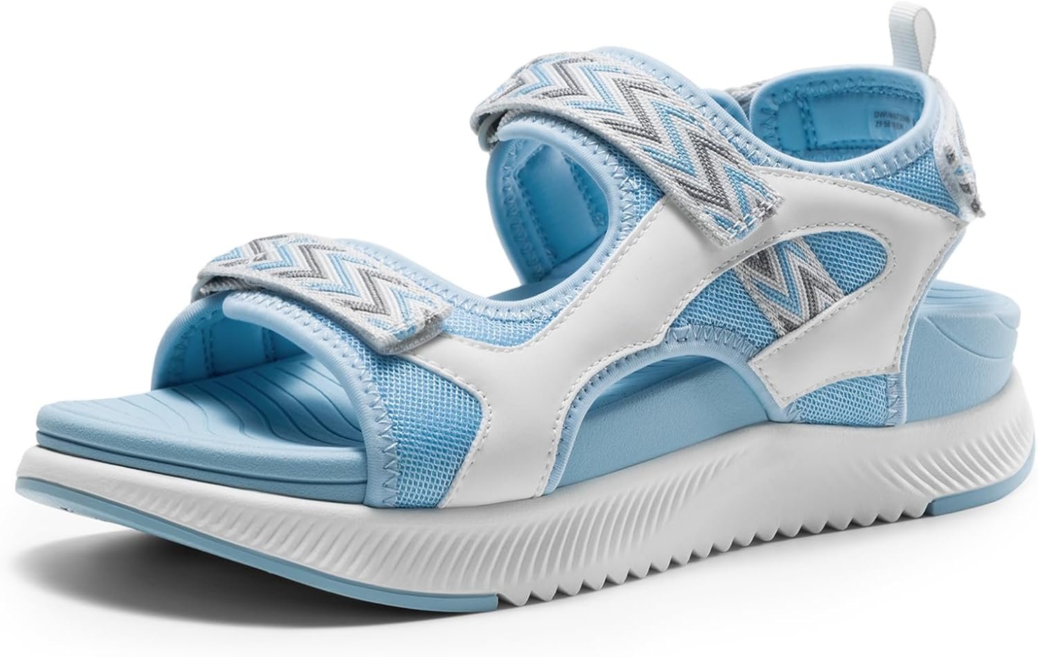 DREAM PAIRS Women’s Walking Sandals Arch Support Orthopedic Recovery Hiking Sandals Thick Athletic Cushion Adjustable Strap for Plantar Fasciitis