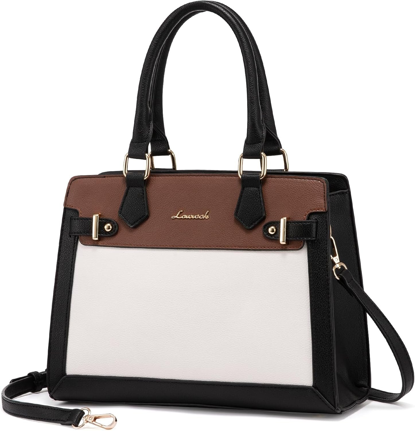 LOVEVOOK Purses and Handbags for Women, Tote Shoulder Bag Satchel Purse and PU Leather Top Handle for ladies