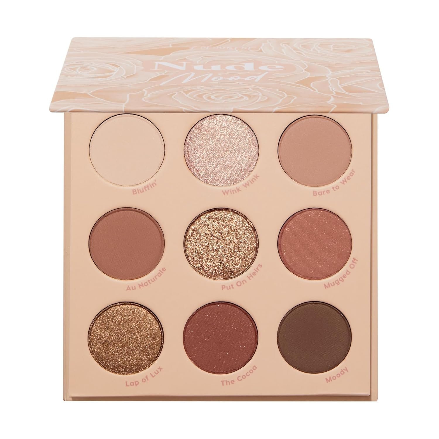 ColourPop Nude Mood Eyeshadow Palette – Brown & Copper Palette with Metallic and Matte Finishes – High-Pigment Eye Makeup with a Long-Wearing Formula (0.3 oz)