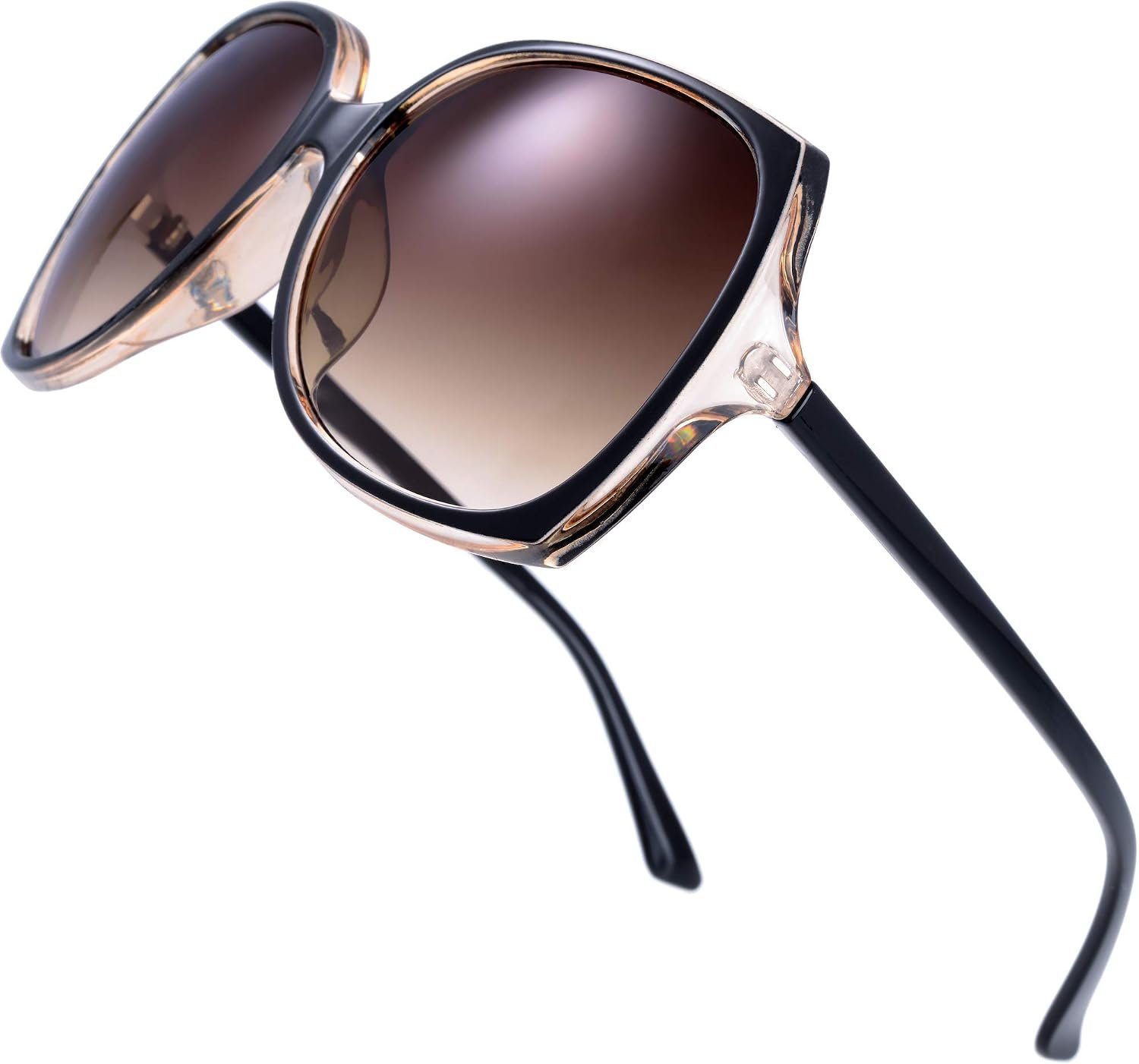 The Fresh Women’s Oversized Square Jackie O Cat Eye Hybrid Butterfly Fashion Sunglasses – Exquisite Packaging