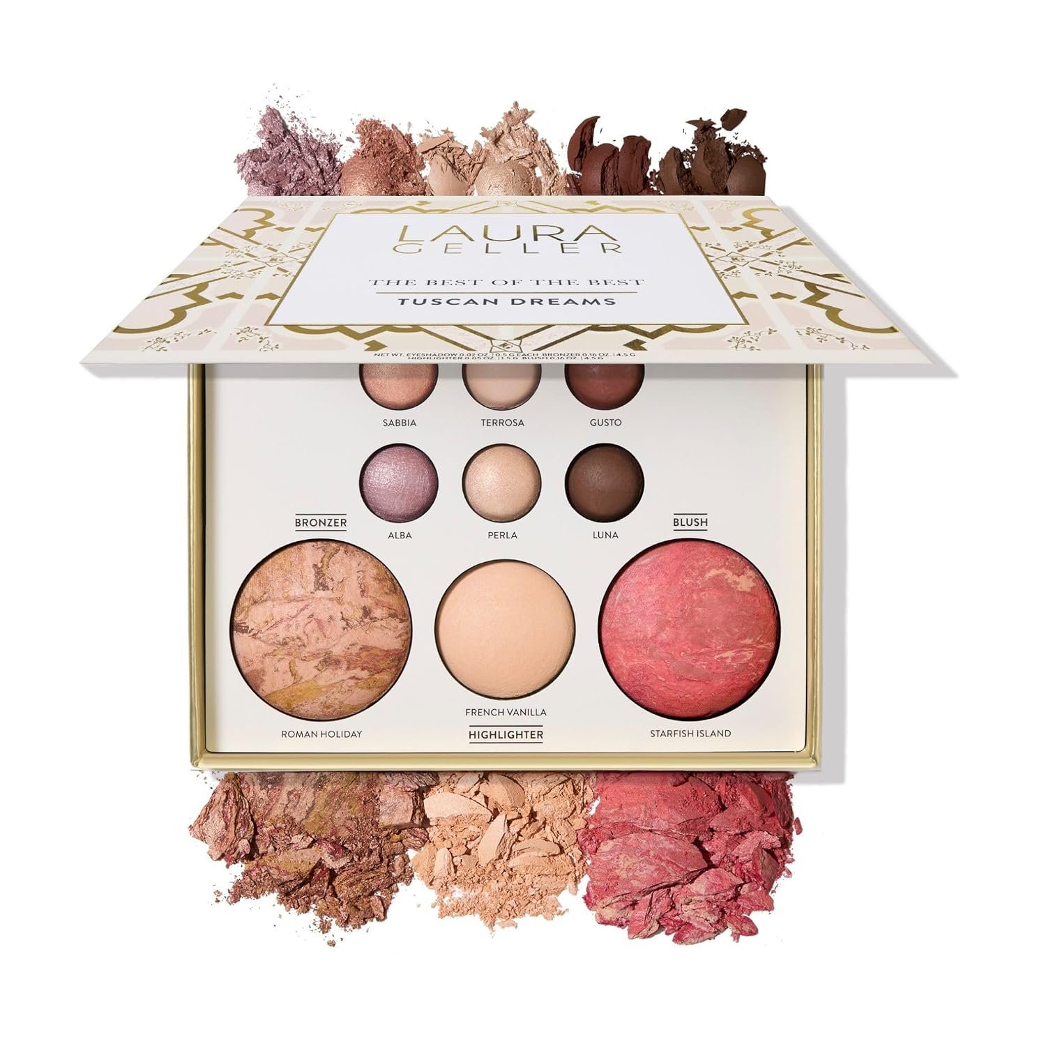 LAURA GELLER Best of the Best Baked Palette – Tuscan Dreams