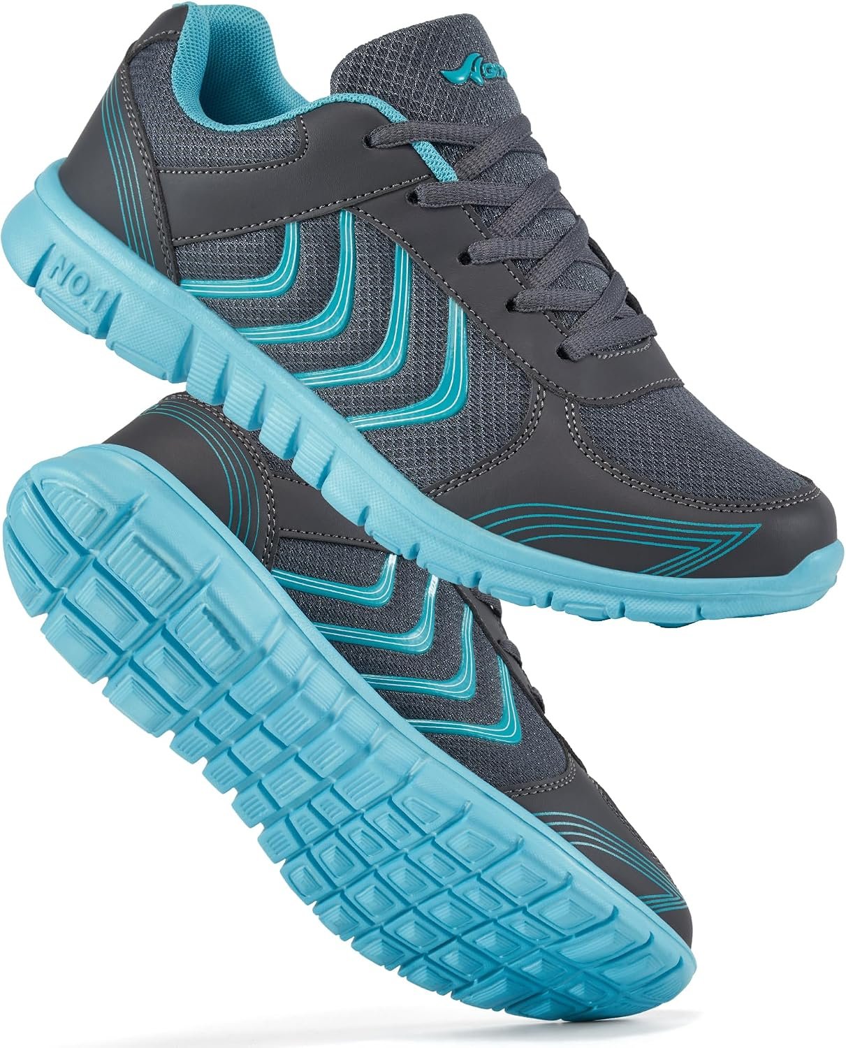 DUOYANGJIASHA Lightweight Walking Shoes for Women: Comfortable & Breathable Mesh Fashion Sneakers for Daily Wear – Casual Non Slip Tennis Shoes for Workout Gym Travel
