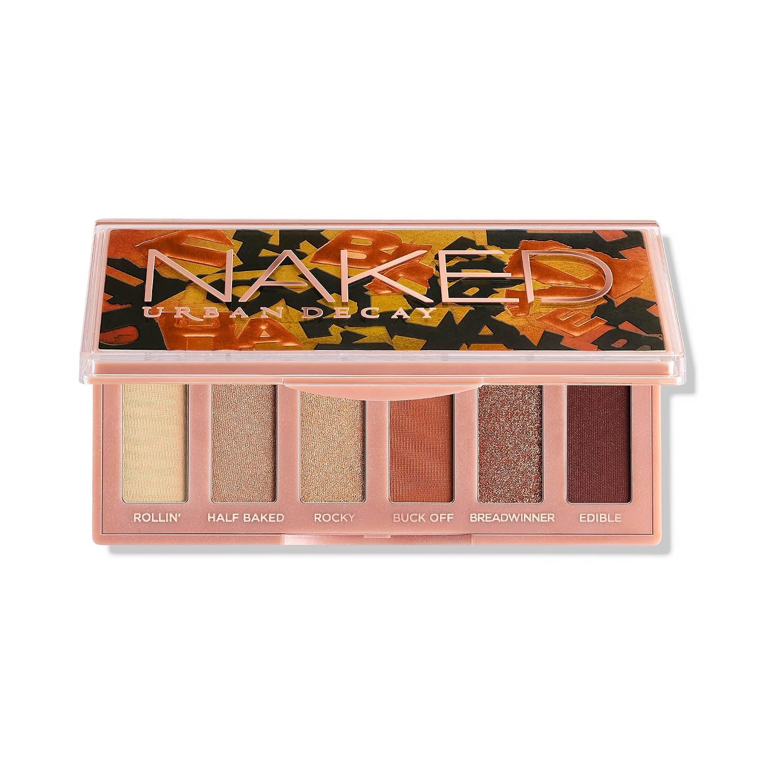 URBAN DECAY Naked Mini Eyeshadow Palette – Travel-friendly with 6 Shades | 6 Shimmer + Matte Shadows, Crease-free Formula, Up to 12HR Wear, Neutral Eye Makeup Palette for Travel, Includes Mirror