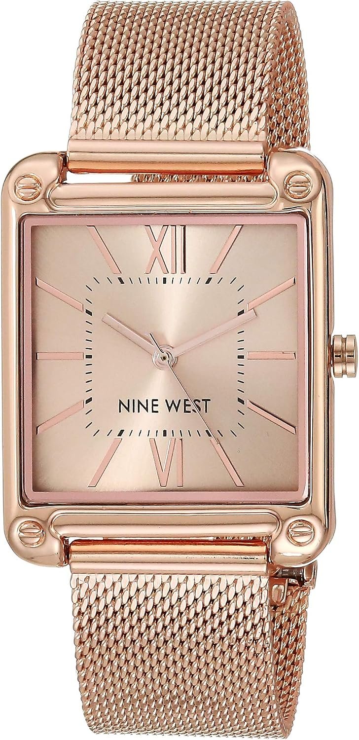 Nine West Women’s Mesh Bracelet Watch