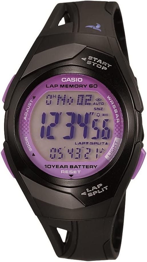 Casio STR300 Series | Classic Dive Style | 50M WR | 1/100 SEC Stop Watch with 60 Lap Memory | Countdown Timer | Multi Alarm | Dual Time | LED Light | Auto Calendar | 10 Year Battery