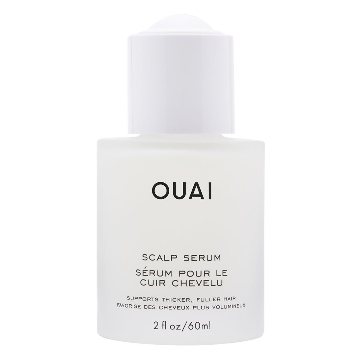 OUAI Scalp Serum – Balancing Hair Serum (2 Fl Oz) | With Red Clover Extract, Siberian Ginseng & Peptides, for Thicker, Fuller-Looking Hair, Sulfate Free Scalp Care