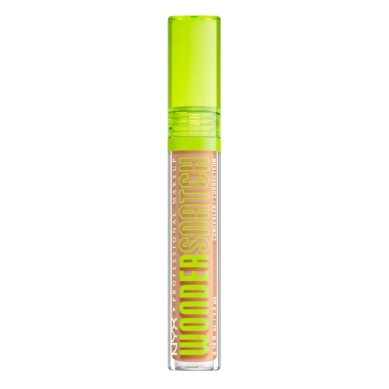 NYX PROFESSIONAL MAKEUP Wonder Snatch Concealer, Brightening, Lifting & Snatching Full Coverage Makeup Concealer with 24HR Wear, Vegan & Cruelty Free – Light Beige