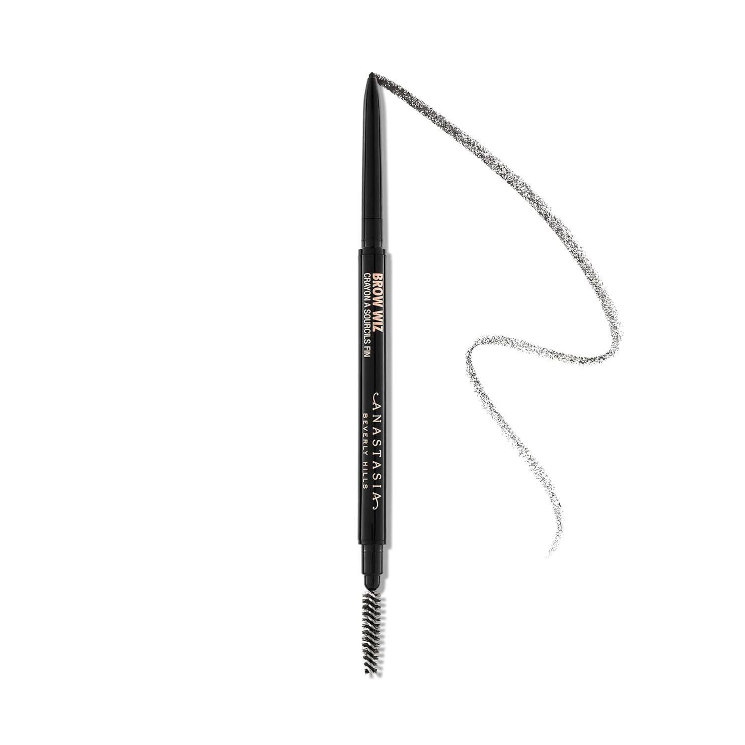 Anastasia Beverly Hills – Brow Wiz Ultra-Slim Precision Eyebrow Pencil | Precision Tip For Defined Brows, Natural Hair-Like Finish, High-Pigment, Long-Lasting Formula, Built-In Spoolie.