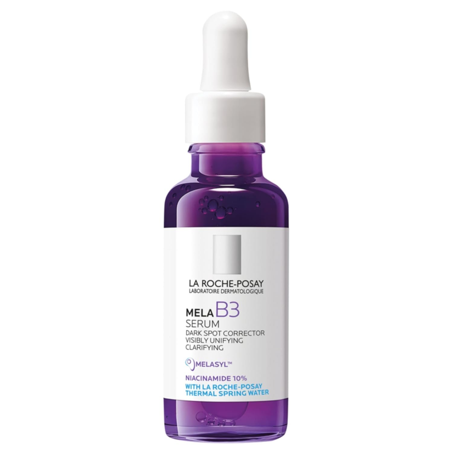 La Roche-Posay Mela B3 Serum, Dark Spot Corrector With Anti-Aging Melasyl + 10% Niacinamide, Discoloration Correcting Serum for Sun Spots, Age Spots & Post-Acne Marks