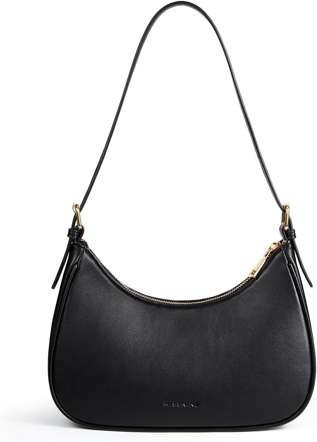 Missnine Purses for Women, Shoulder Bag Small Handbags Vegan Leather Underarm Bags Trendy Hobo Cute Clutch Purse